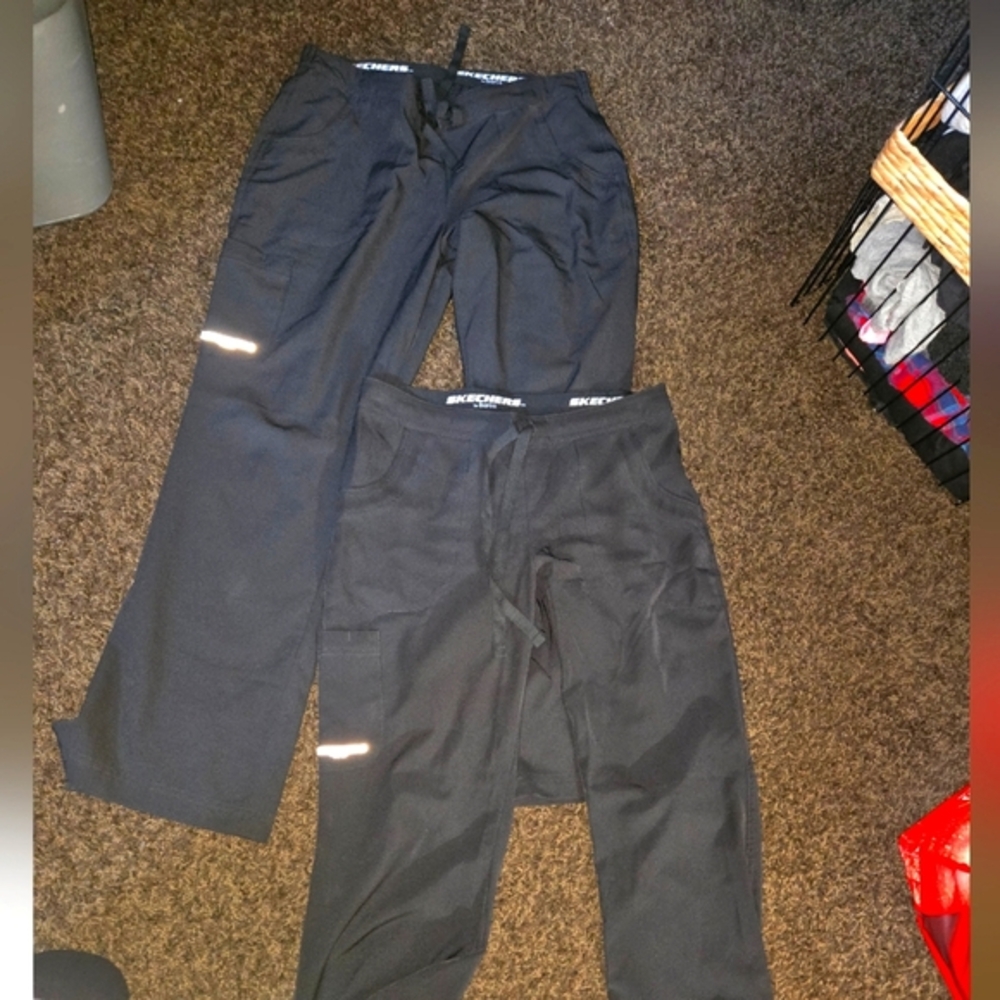 Black Sketchers Scrub Pants (MP)
